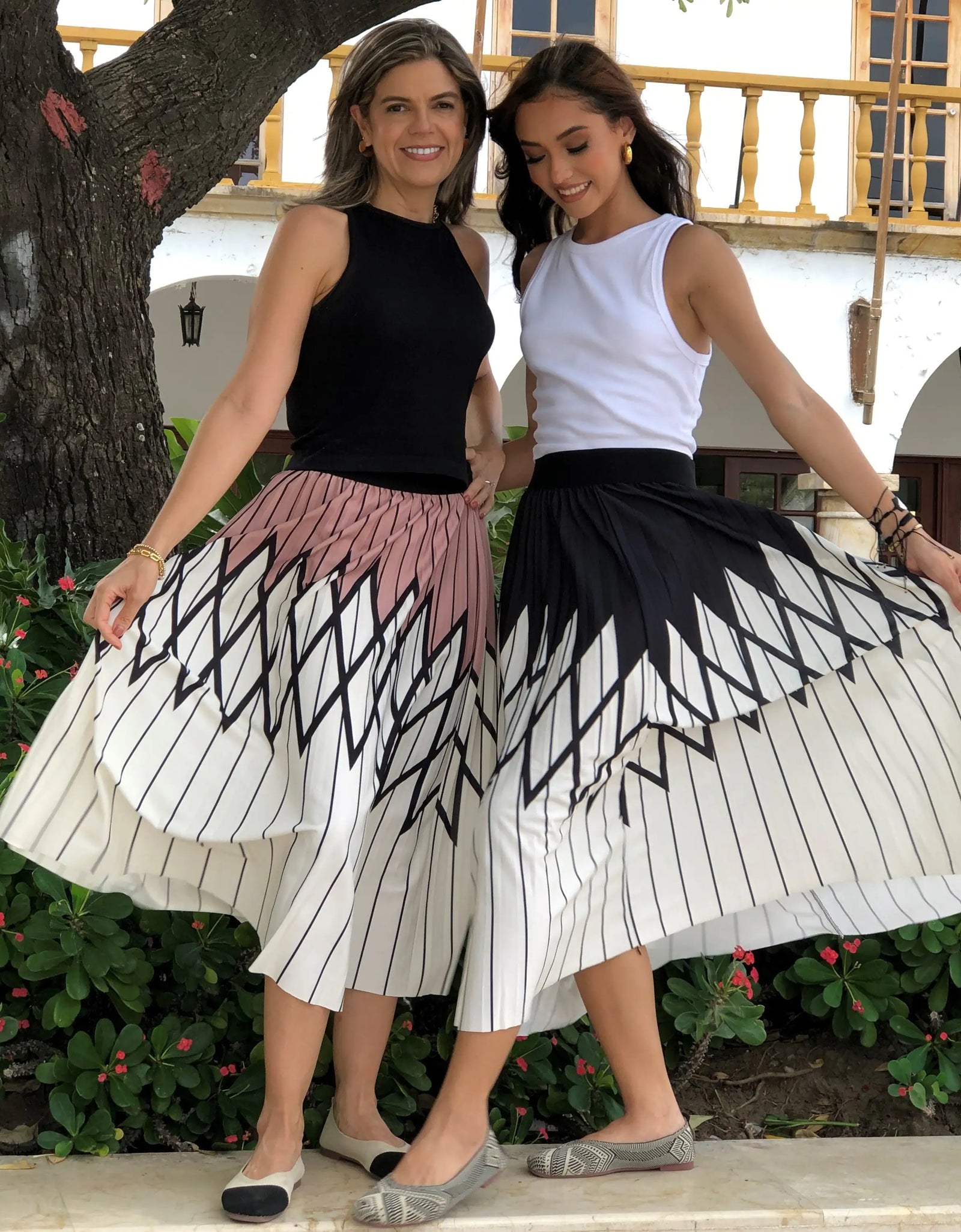 Magnolia Pleated Skirt