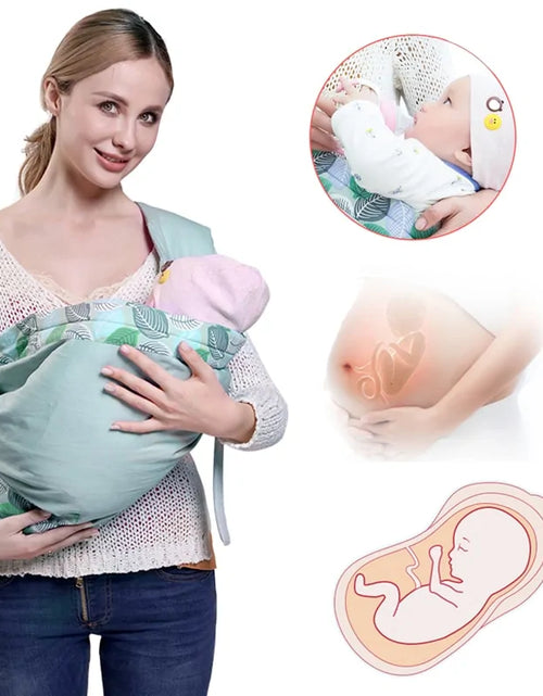 Load image into Gallery viewer, Baby Wrap Newborn Sling and Nursing Cover
