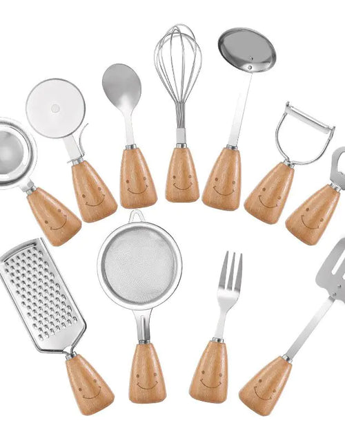 Load image into Gallery viewer, Smiley Kitchenware Cooking Tools
