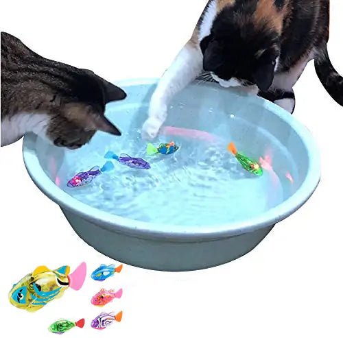 Load image into Gallery viewer, Electronic Fish Swimming Cat Toy
