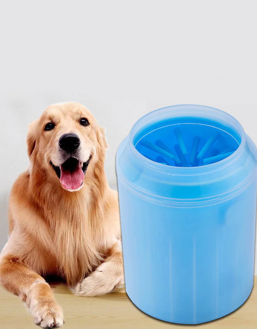 Load image into Gallery viewer, New Dog Paw Cleaner Cup Soft Silicone Combs Portable Outdoor Pet Foot Washer Paw Clean Brush Quickly Wash Foot Cleaning Bucket
