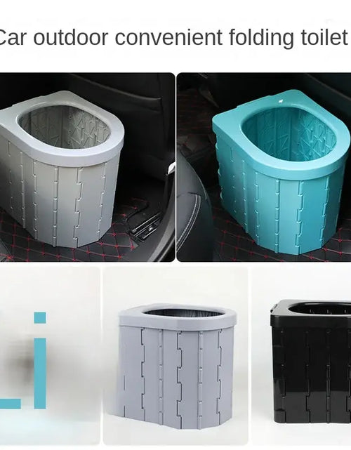 Load image into Gallery viewer, Portable Potty Camping Toilets
