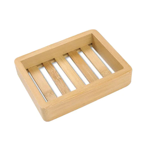 Load image into Gallery viewer, Wooden Bamboo Soap Dish
