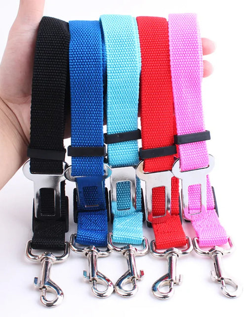 Load image into Gallery viewer, Pets Car Seat Belt Adjustable Harness
