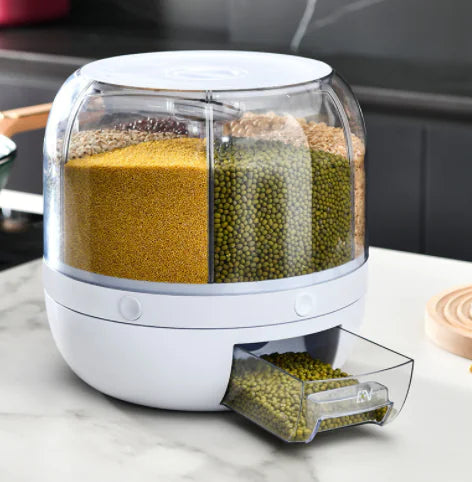 Load image into Gallery viewer, 360° Rotating Grains Food Dispenser
