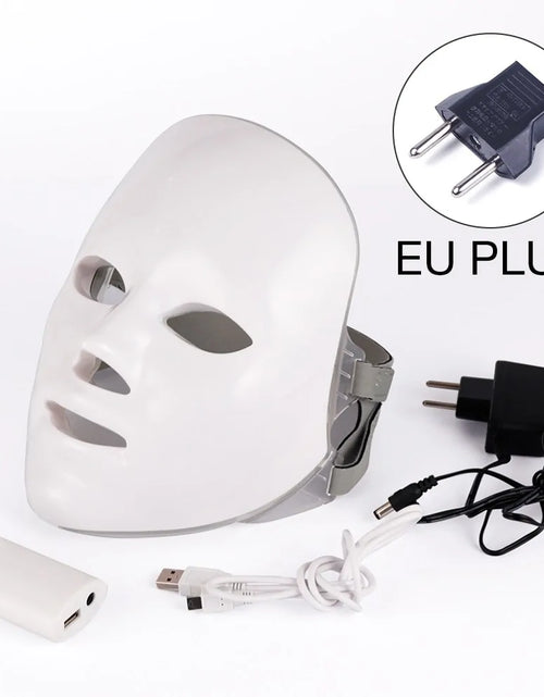 Load image into Gallery viewer, 7 Colors LED Photon Therapy Facial Mask
