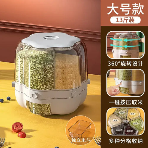 Load image into Gallery viewer, 360° Rotating Grains Food Dispenser
