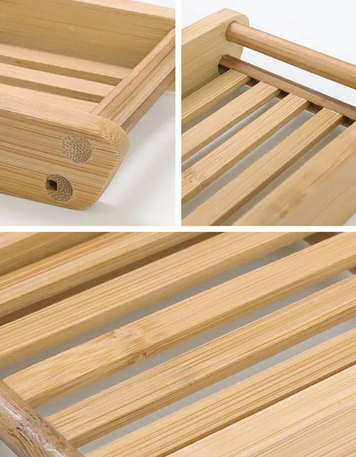 Load image into Gallery viewer, Wooden Bamboo Soap Dish
