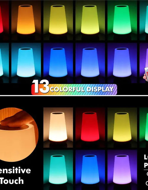 Load image into Gallery viewer, 13 Color Changing Night Light Lamp
