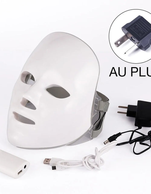 Load image into Gallery viewer, 7 Colors LED Photon Therapy Facial Mask
