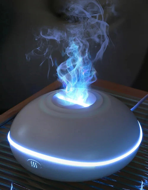 Load image into Gallery viewer, Scent Diffuser Air 7 Color LED Essential Oil Flame Lamp Humidifier Ultrasonic Mist Generator Aroma Diffuser
