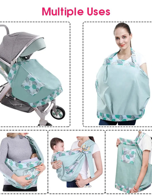 Load image into Gallery viewer, Baby Wrap Newborn Sling and Nursing Cover
