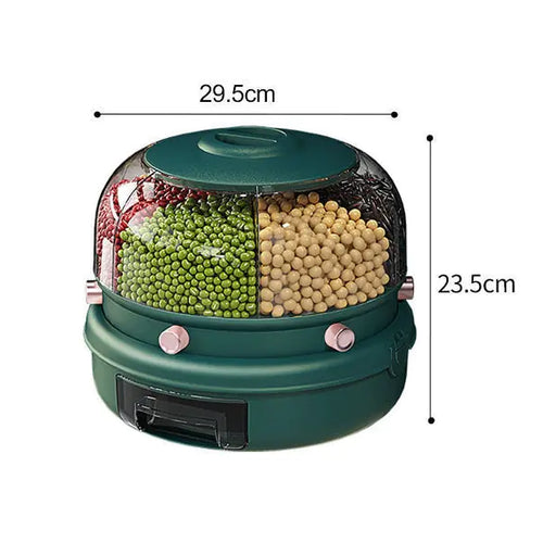 Load image into Gallery viewer, 360° Rotating Grains Food Dispenser
