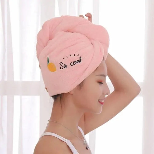 Load image into Gallery viewer, Microfiber Shower Cap Towel For Women
