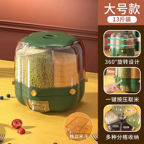 Load image into Gallery viewer, 360° Rotating Grains Food Dispenser
