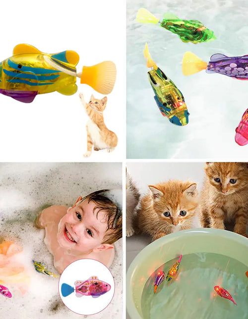 Load image into Gallery viewer, Electronic Fish Swimming Cat Toy
