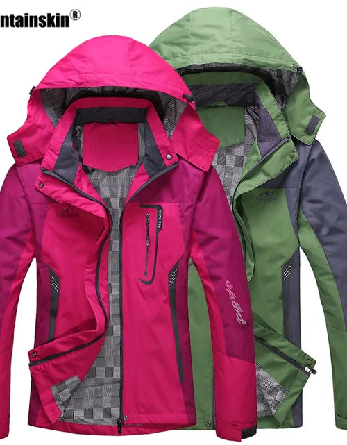 Load image into Gallery viewer, Waterproof Unisex Outdoor Hiking Jackets
