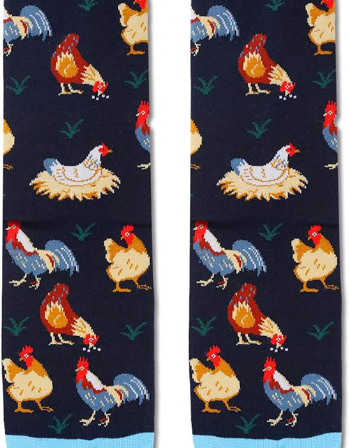 Load image into Gallery viewer, Unisex Chicken Gifts Goat Gifts for Women Men Chicken Socks Goat Socks Flamingo Dog Sloth Animal Gifts
