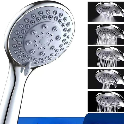 Load image into Gallery viewer, High Pressure Shower Head 5 Settings Handheld Shower Heads Spray With 5 FT Hose
