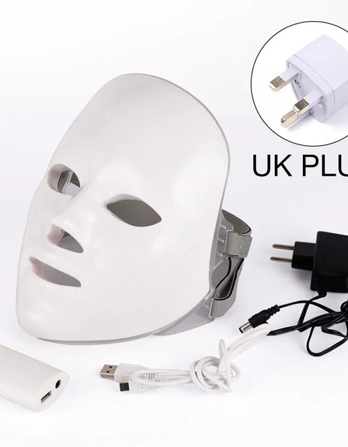 Load image into Gallery viewer, 7 Colors LED Photon Therapy Facial Mask
