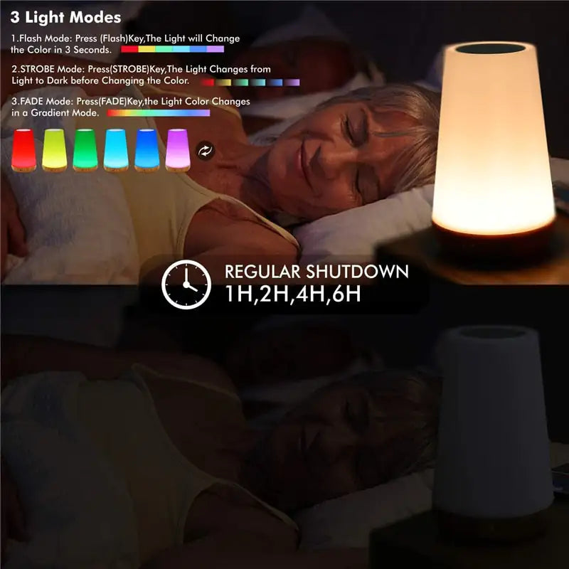 13 Color Changing Night Light Lamp