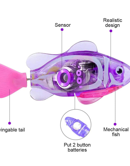 Load image into Gallery viewer, Electronic Fish Swimming Cat Toy
