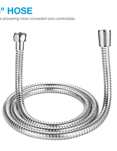 Load image into Gallery viewer, High Pressure Shower Head 5 Settings Handheld Shower Heads Spray With 5 FT Hose
