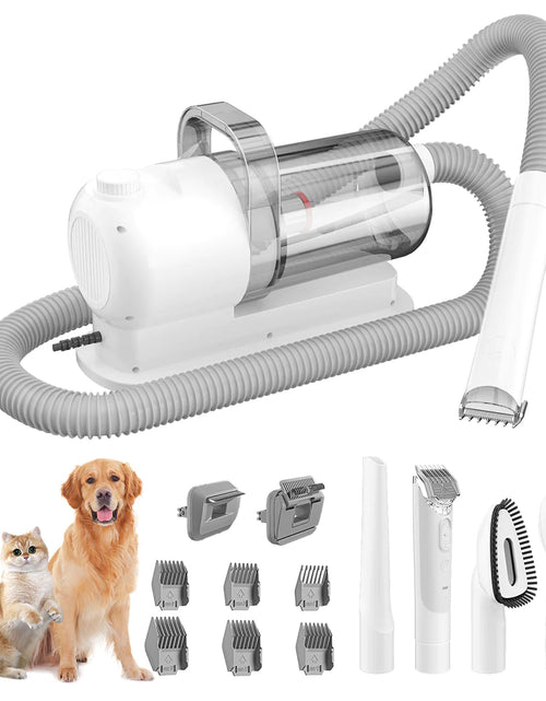 Load image into Gallery viewer, Pet Grooming Pro: All-in-One Suction and Scissors Machine for Effortless Fur Care
