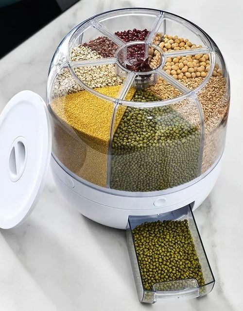 Load image into Gallery viewer, 360° Rotating Grains Food Dispenser
