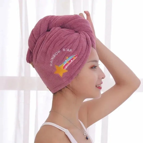 Load image into Gallery viewer, Microfiber Shower Cap Towel For Women
