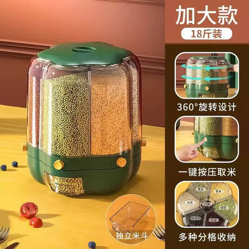 Load image into Gallery viewer, 360° Rotating Grains Food Dispenser
