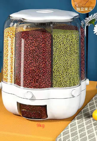 Load image into Gallery viewer, 360° Rotating Grains Food Dispenser
