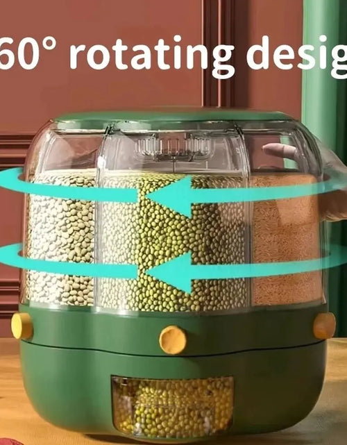 Load image into Gallery viewer, 360° Rotating Grains Food Dispenser
