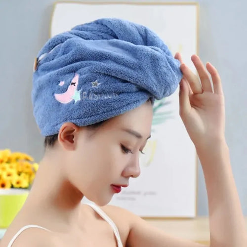 Load image into Gallery viewer, Microfiber Shower Cap Towel For Women
