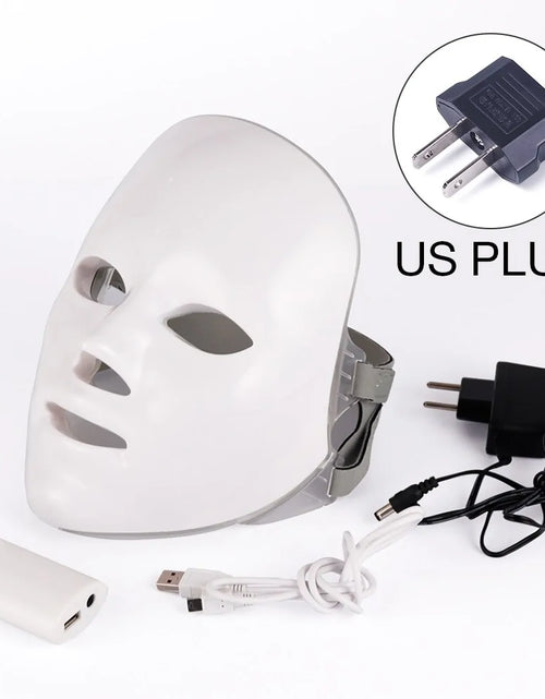 Load image into Gallery viewer, 7 Colors LED Photon Therapy Facial Mask
